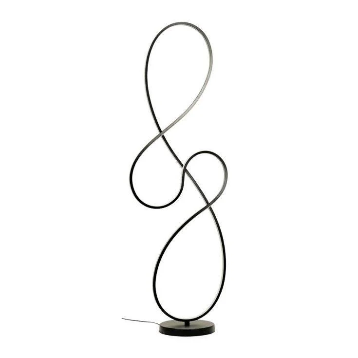 Adjustable Height Floor Lamp for Versatile Lighting NeedsInfinity LED Swirl Floor Lamp In Matte Black Adjustable Height Floor Lamp for Versatile Lighting NeedsInfinity LED Swirl Floor Lamp In Matte Black