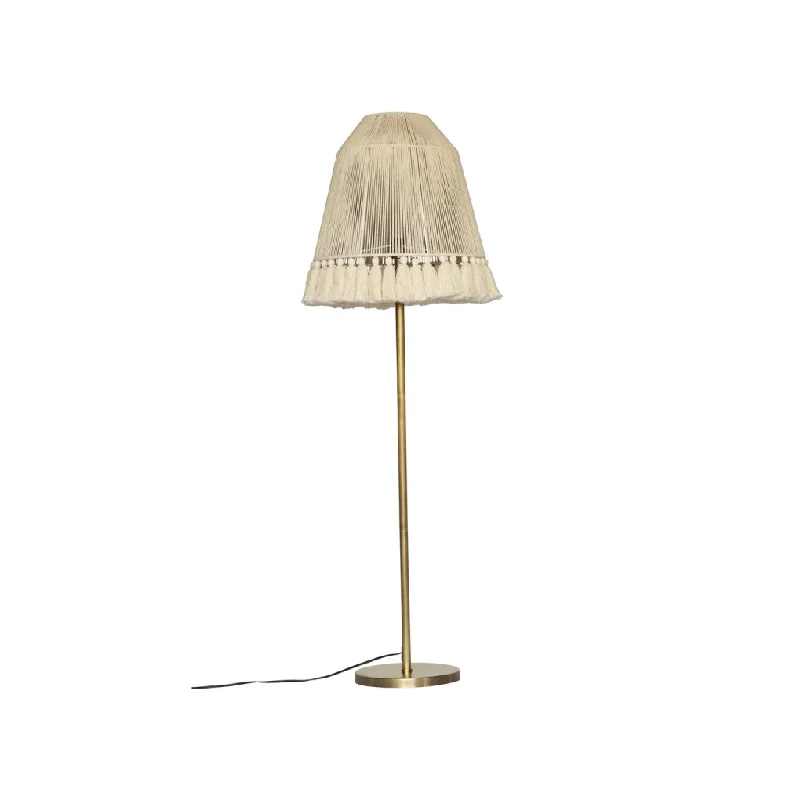 Marble Base Floor Lamp for a Touch of LuxuryJune  Medium Floor Lamp