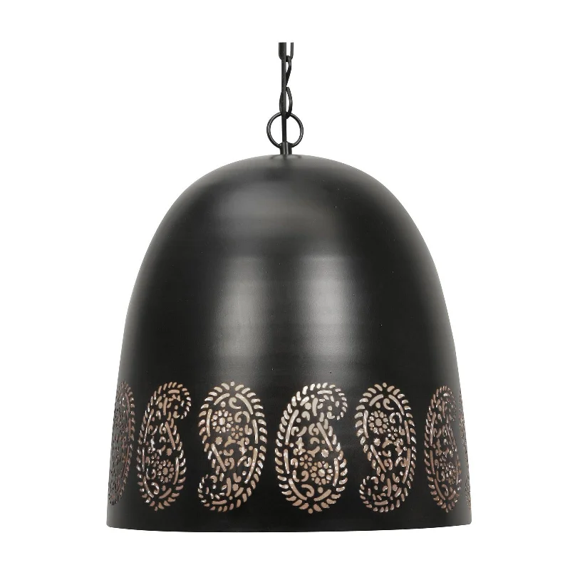 Industrial Style Floor Lamp with Exposed Bulbs for Loft ApartmentsKalpi 36cm Metal Black Powder Coated Pendant - Copper Inside Industrial Style Floor Lamp with Exposed Bulbs for Loft ApartmentsKalpi 36cm Metal Black Powder Coated Pendant - Copper Inside