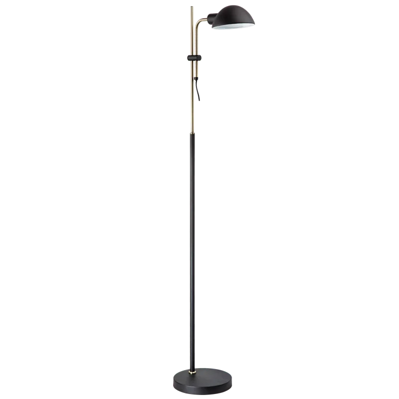 Fabric Floor Lamp with a Linen Shade for a Relaxed AestheticKeller Black & Brass Floor Lamp Fabric Floor Lamp with a Linen Shade for a Relaxed AestheticKeller Black & Brass Floor Lamp