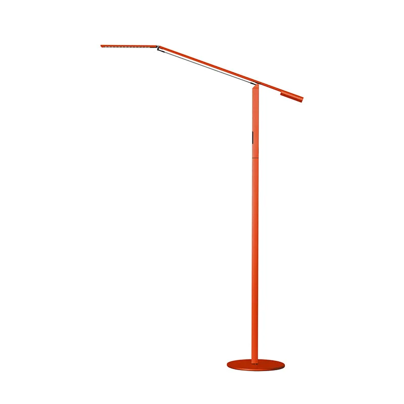 Metal Floor Lamp with a Matte Black Finish for a Sleek LookEquo LED Floor Lamp by Koncept Metal Floor Lamp with a Matte Black Finish for a Sleek LookEquo LED Floor Lamp by Koncept