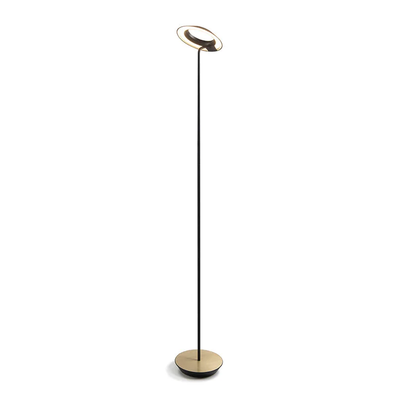 Industrial Style Floor Lamp with Exposed Bulbs for Loft ApartmentsKoncept RYO-SW-MTB Royyo LED Floor Lamp, Matte Black Body Industrial Style Floor Lamp with Exposed Bulbs for Loft ApartmentsKoncept RYO-SW-MTB Royyo LED Floor Lamp, Matte Black Body