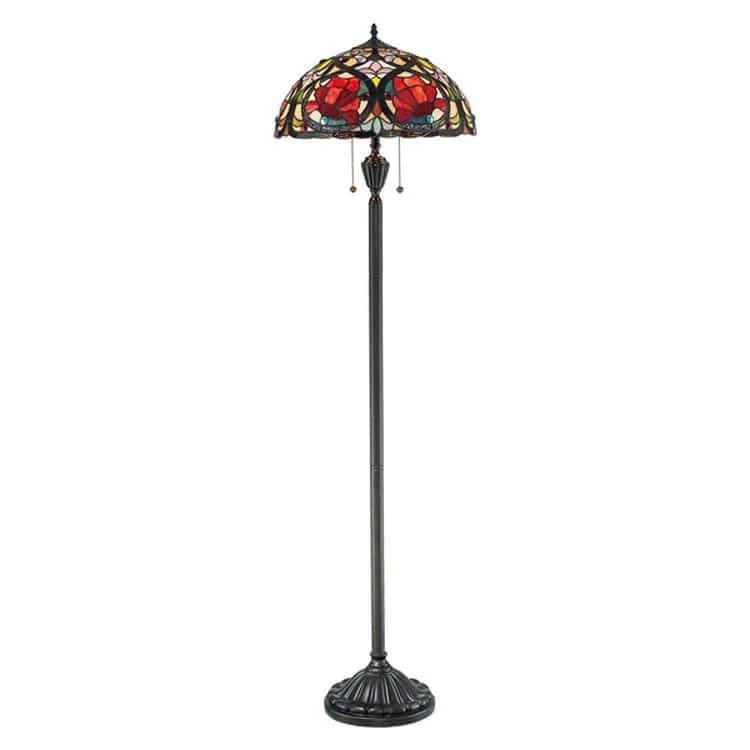 Wood Floor Lamp with Natural Grain for a Warm and Organic FeelLarissa Floor Lamp Bronze Wood Floor Lamp with Natural Grain for a Warm and Organic FeelLarissa Floor Lamp Bronze