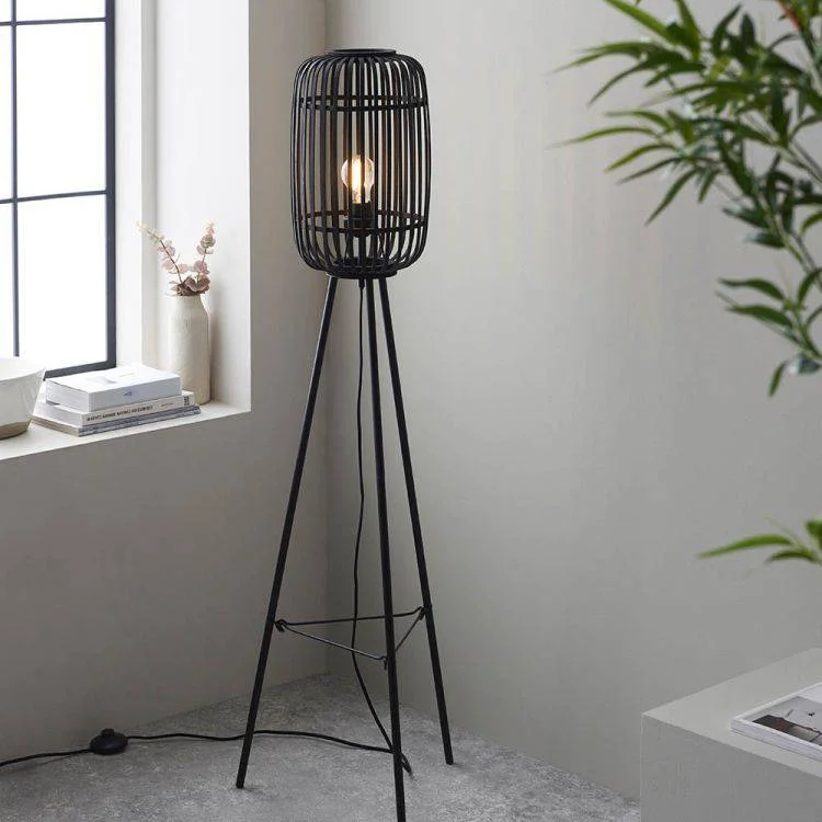 Dimmable Floor Lamp for Adjustable Lighting AmbianceMathias Tripod Floor Lamp Matt Black Dimmable Floor Lamp for Adjustable Lighting AmbianceMathias Tripod Floor Lamp Matt Black