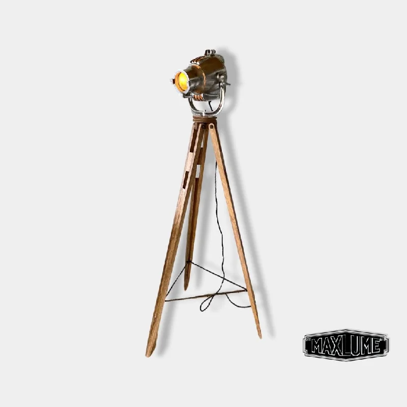 USB Charging Port Floor Lamp for Convenient Device ChargingMaxlume ~ Searchlight Designer Tripod Light Luxury Theatre Spot Light Living Room Vintage USB Charging Port Floor Lamp for Convenient Device ChargingMaxlume ~ Searchlight Designer Tripod Light Luxury Theatre Spot Light Living Room Vintage