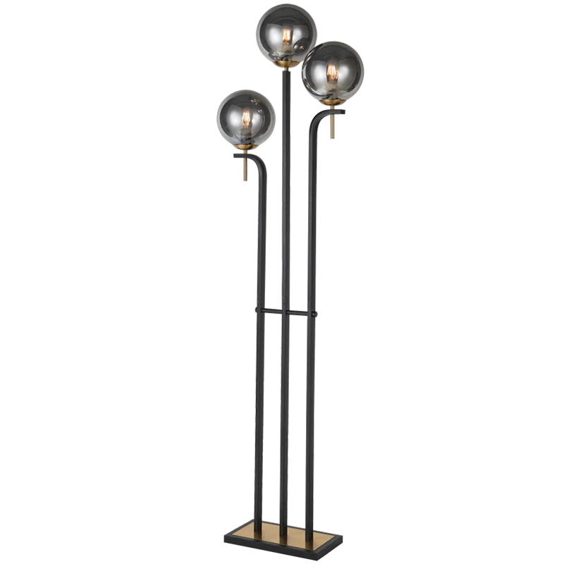 Smart Floor Lamp with Voice Control and Bluetooth ConnectivityMetal Floor Lamp with Smoke Colour Glass Smart Floor Lamp with Voice Control and Bluetooth ConnectivityMetal Floor Lamp with Smoke Colour Glass