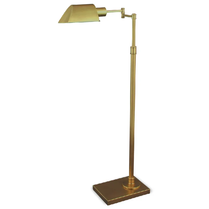 Fabric Floor Lamp with a Linen Shade for a Relaxed AestheticMr. Lamp and Shade #QF-6947 36 to 46-inch Antique Brass Metal Floor Lamp Fabric Floor Lamp with a Linen Shade for a Relaxed AestheticMr. Lamp and Shade #QF-6947 36 to 46-inch Antique Brass Metal Floor Lamp