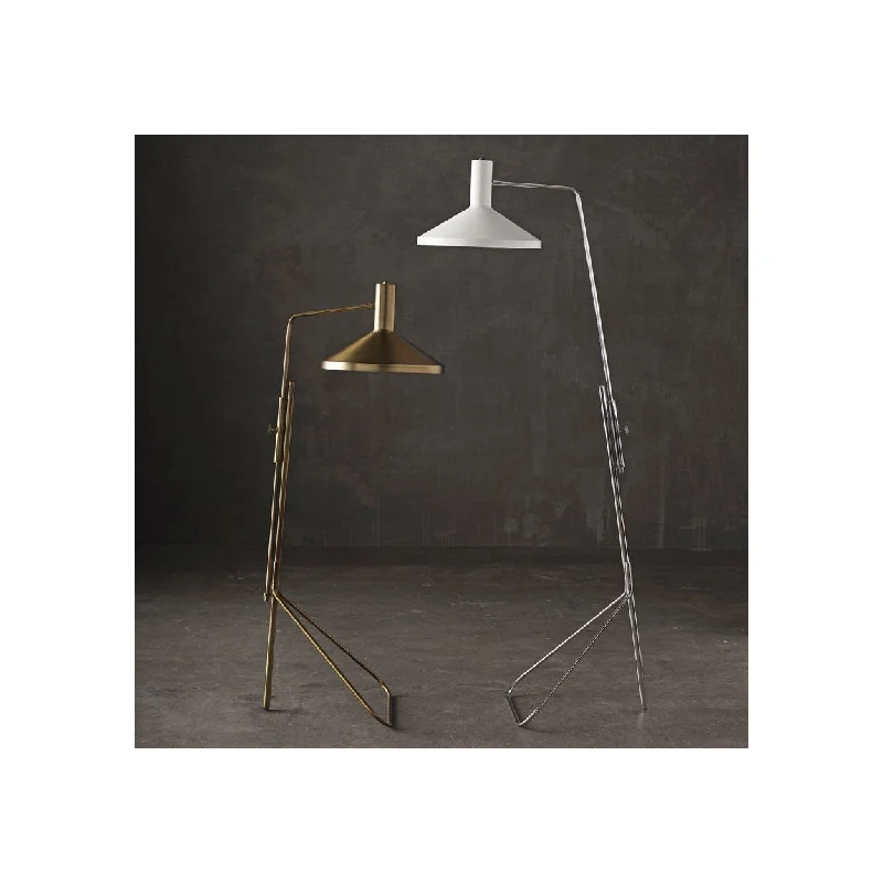 Rustic Farmhouse Style Floor Lamp for Cozy BedroomsNuevo Conran Floor Lamp