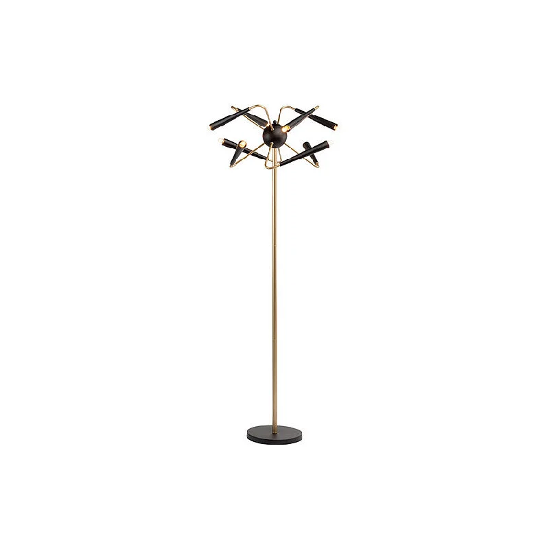 Glass Floor Lamp with Frosted Shades for Soft Diffused LightNuevo Phoebe Floor Lamp Glass Floor Lamp with Frosted Shades for Soft Diffused LightNuevo Phoebe Floor Lamp