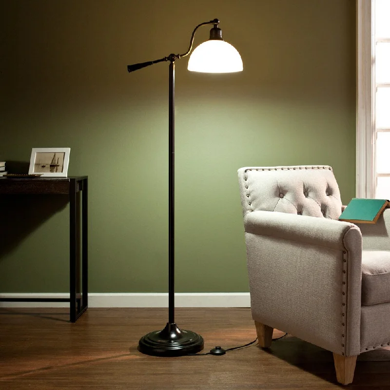 Dimmable Floor Lamp for Adjustable Lighting AmbianceOttLite Corliss Task Floor Lamp