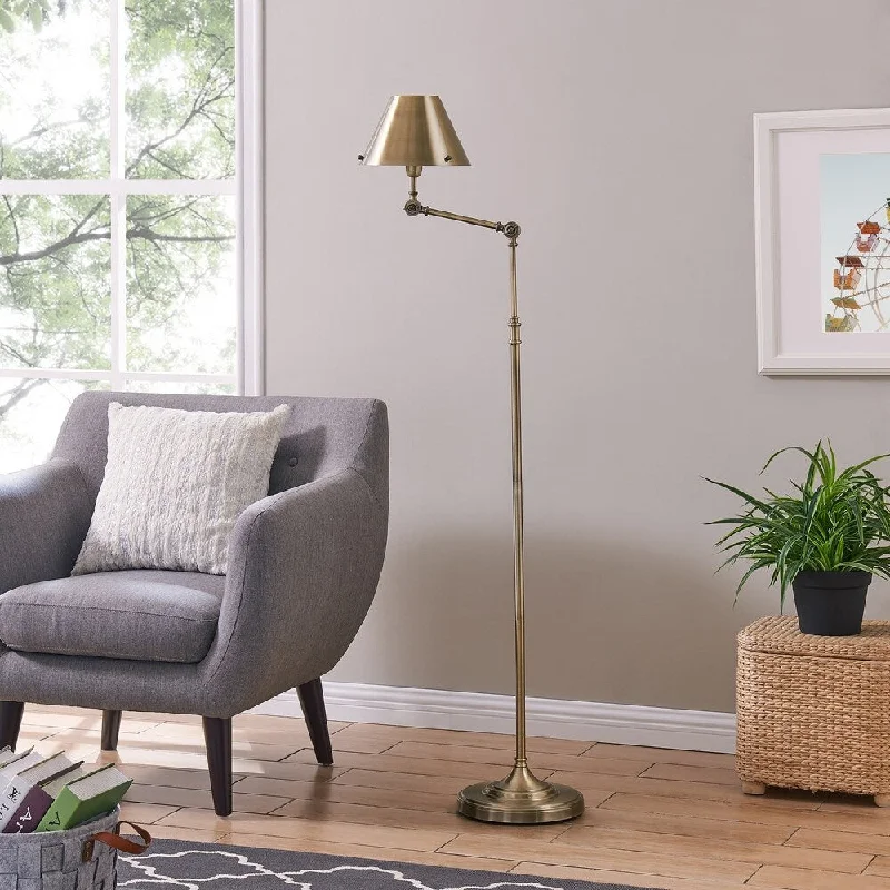 Adjustable Height Floor Lamp for Versatile Lighting NeedsPorch & Den Capulet Brushed Brass Finish Metal Adjustable Floor Lamp Adjustable Height Floor Lamp for Versatile Lighting NeedsPorch & Den Capulet Brushed Brass Finish Metal Adjustable Floor Lamp