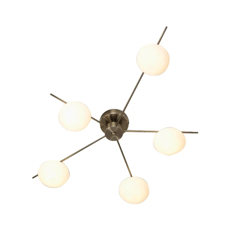 Rustic Farmhouse Style Floor Lamp for Cozy BedroomsRuse 5 Light Antique Brass Semi-flush Ceiling Light Rustic Farmhouse Style Floor Lamp for Cozy BedroomsRuse 5 Light Antique Brass Semi-flush Ceiling Light