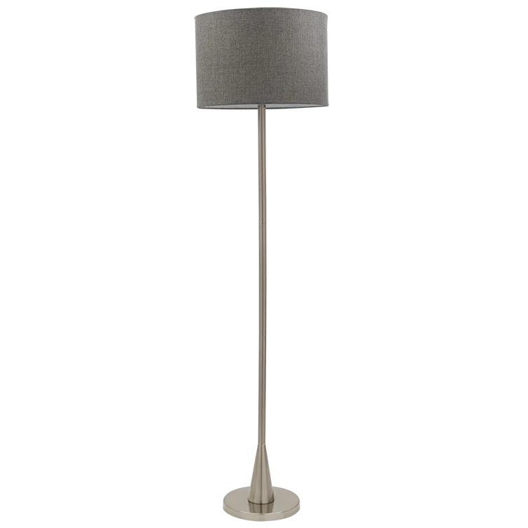 Wood Floor Lamp with Natural Grain for a Warm and Organic FeelSatin Chrome Standing Floor Lamp