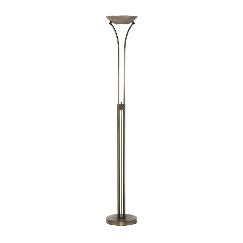 Dimmable Floor Lamp for Adjustable Lighting AmbianceSonneman Lighting Flare 1-light Europa Bronze Torchiere, Europa Bronze Shade Dimmable Floor Lamp for Adjustable Lighting AmbianceSonneman Lighting Flare 1-light Europa Bronze Torchiere, Europa Bronze Shade