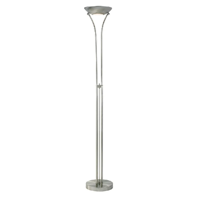 Marble Base Floor Lamp for a Touch of LuxurySonneman Lighting Flare Torchiere