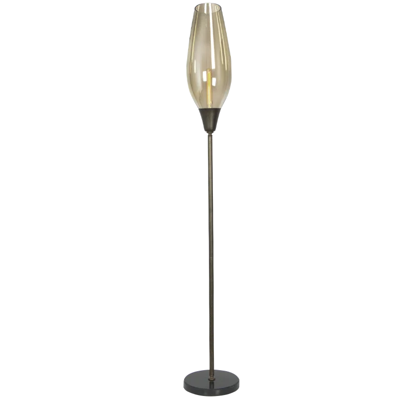 Industrial Style Floor Lamp with Exposed Bulbs for Loft ApartmentsThembi Amber Glass Floor Lamp Industrial Style Floor Lamp with Exposed Bulbs for Loft ApartmentsThembi Amber Glass Floor Lamp