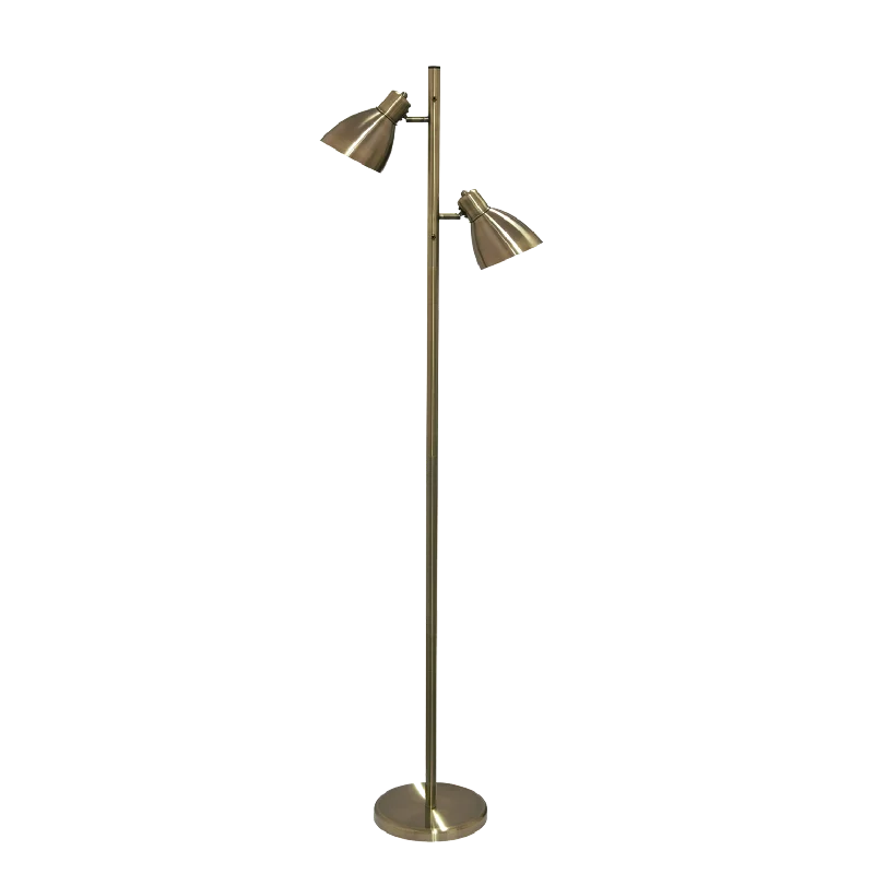 Dimmable Floor Lamp for Adjustable Lighting AmbianceTorres 2 Floor Lamp Antique Brass Dimmable Floor Lamp for Adjustable Lighting AmbianceTorres 2 Floor Lamp Antique Brass