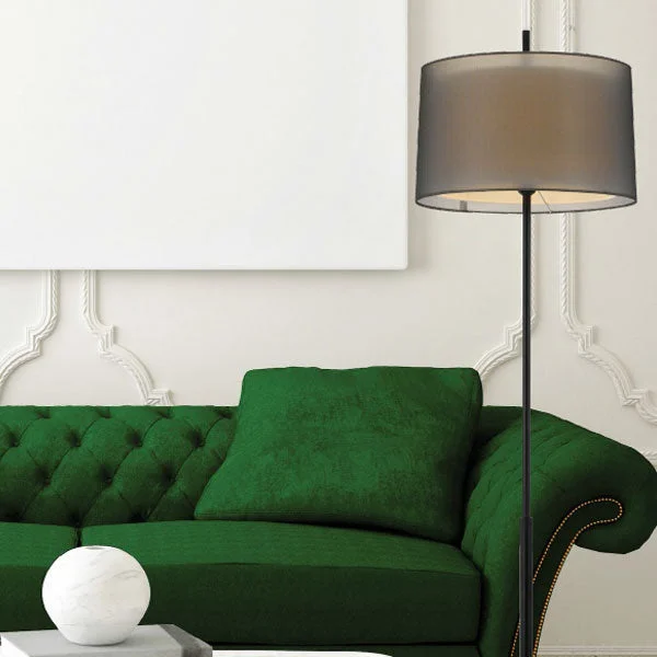 Adjustable Height Floor Lamp for Versatile Lighting NeedsVale Black Dual Shade Floor Lamp Adjustable Height Floor Lamp for Versatile Lighting NeedsVale Black Dual Shade Floor Lamp