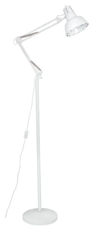 Metal Floor Lamp with a Matte Black Finish for a Sleek LookWhite Floor Lamp with Movable Arms Metal Floor Lamp with a Matte Black Finish for a Sleek LookWhite Floor Lamp with Movable Arms