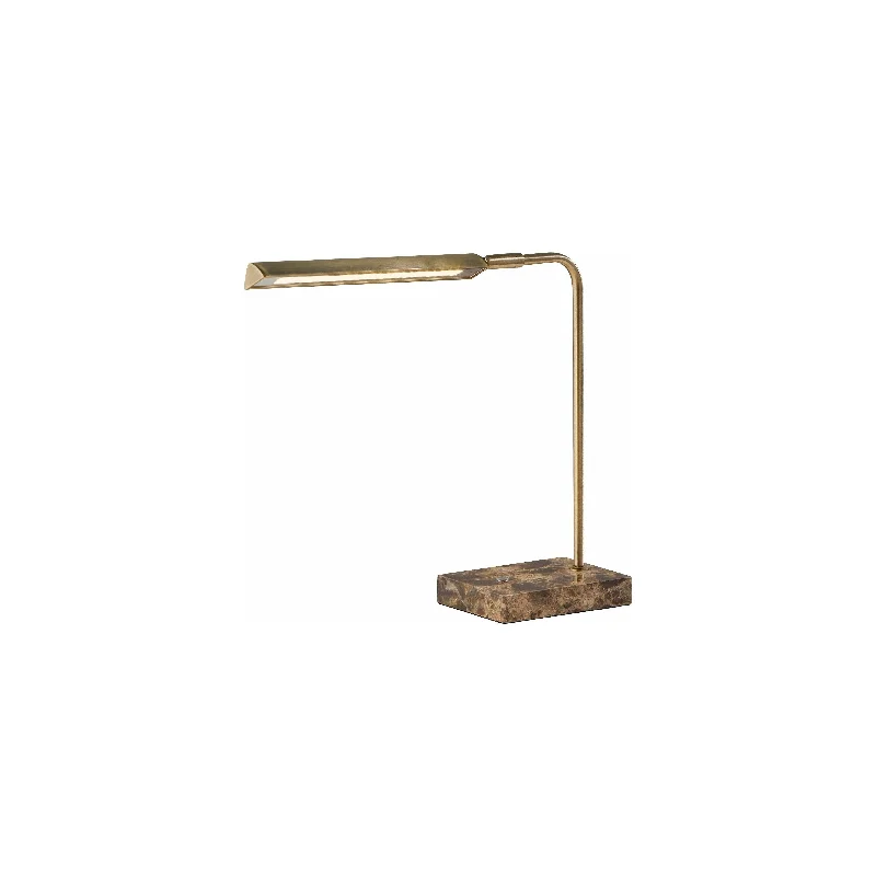 leather table lamps with a distressed texture for a rugged charmReader Table Lamp