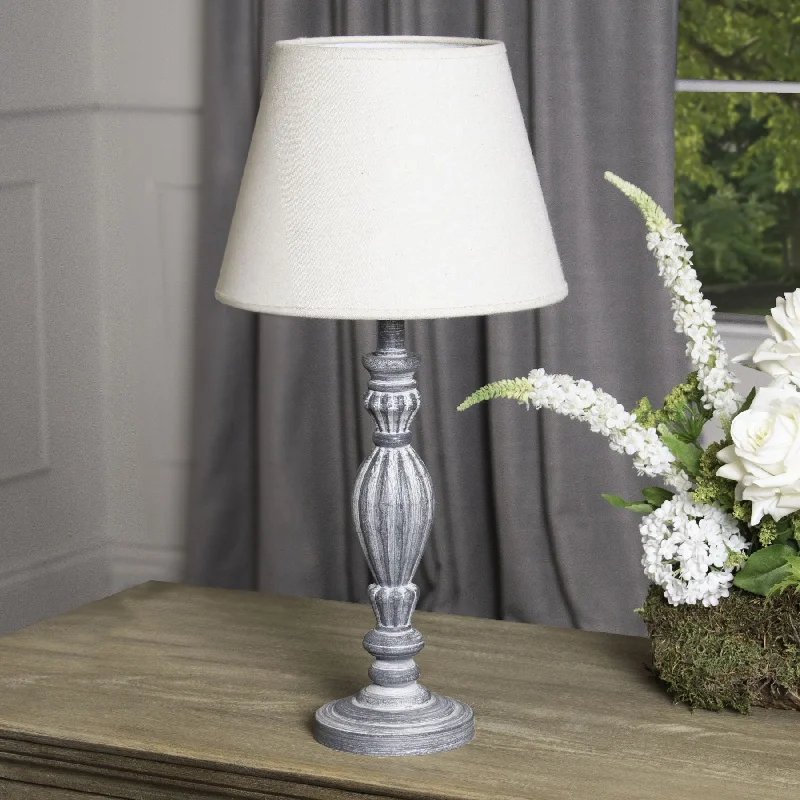 wooden table lamps with natural grain for a warm and organic feelAegina Table Lamp