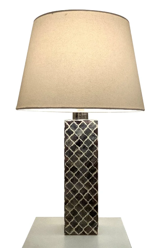 marble table lamps with a luxurious veined pattern for high end decorClover Bone Inlay Lamp marble table lamps with a luxurious veined pattern for high end decorClover Bone Inlay Lamp