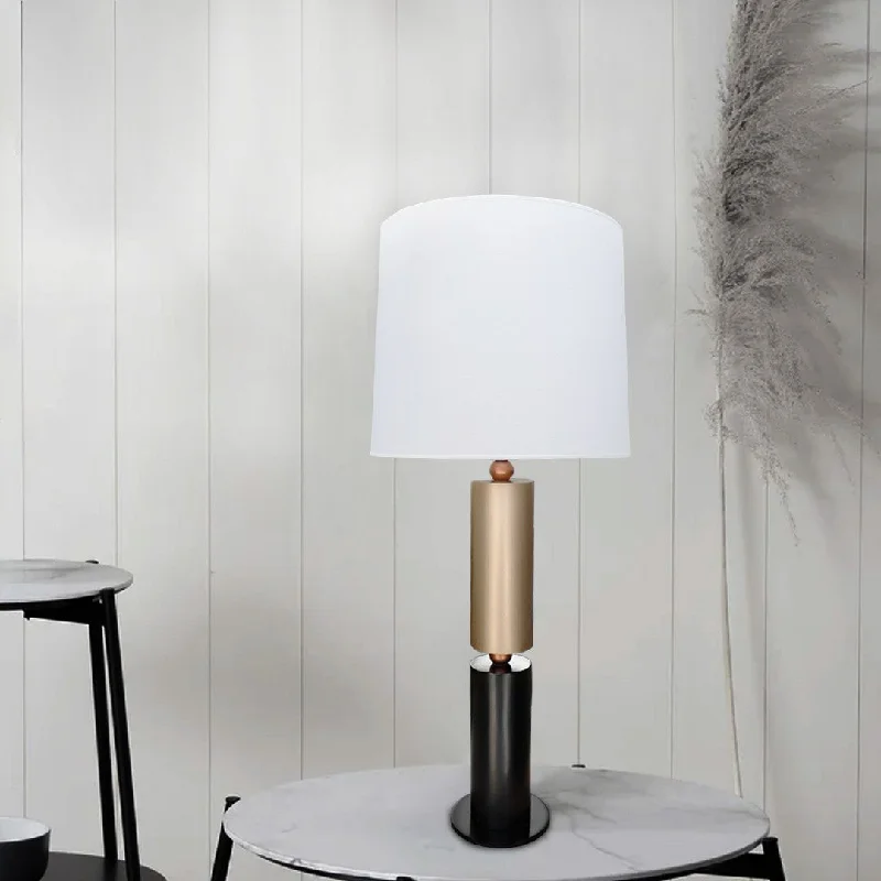 fabric table lamps with a linen shade for a relaxed and breathable lookC&B Thin