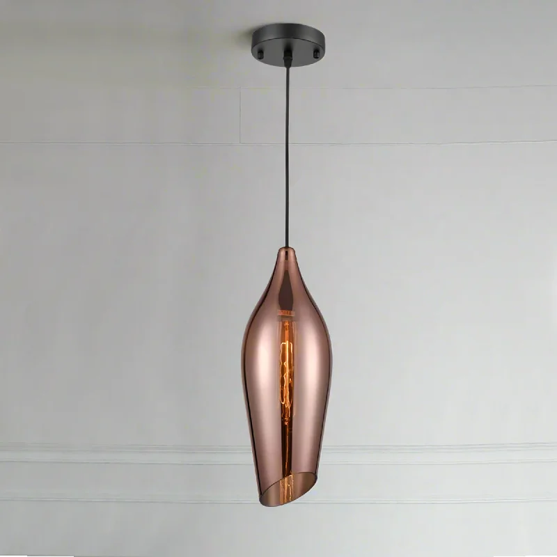Retro Ceiling Lights Inspired by the 1950s and 1960s DesignCopper Glass Aerial Pendant H: 40 cm Retro Ceiling Lights Inspired by the 1950s and 1960s DesignCopper Glass Aerial Pendant H: 40 cm