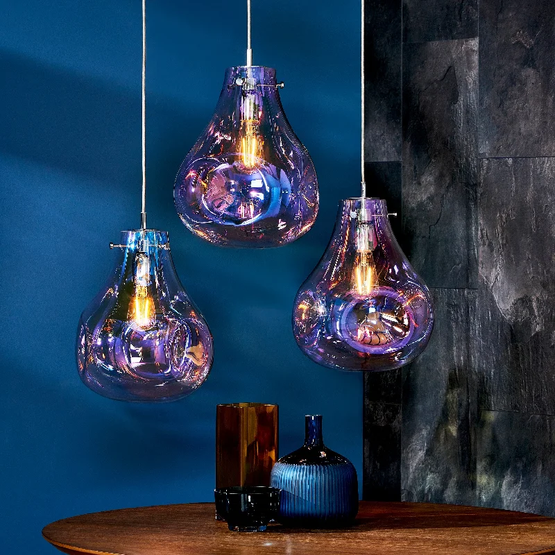 Glass Ceiling Lights with Frosted, Colored, or Etched GlassEndon Lava Pendant