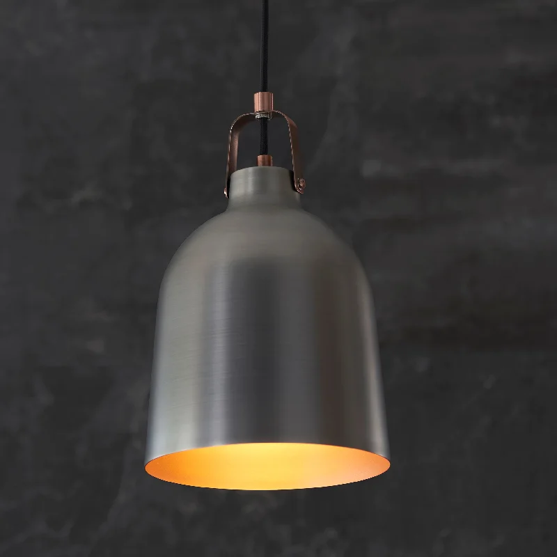 Modern Minimalist Ceiling Lights for Contemporary InteriorsEndon Lazenby Pendant Aged Pewter & Aged Copper Modern Minimalist Ceiling Lights for Contemporary InteriorsEndon Lazenby Pendant Aged Pewter & Aged Copper
