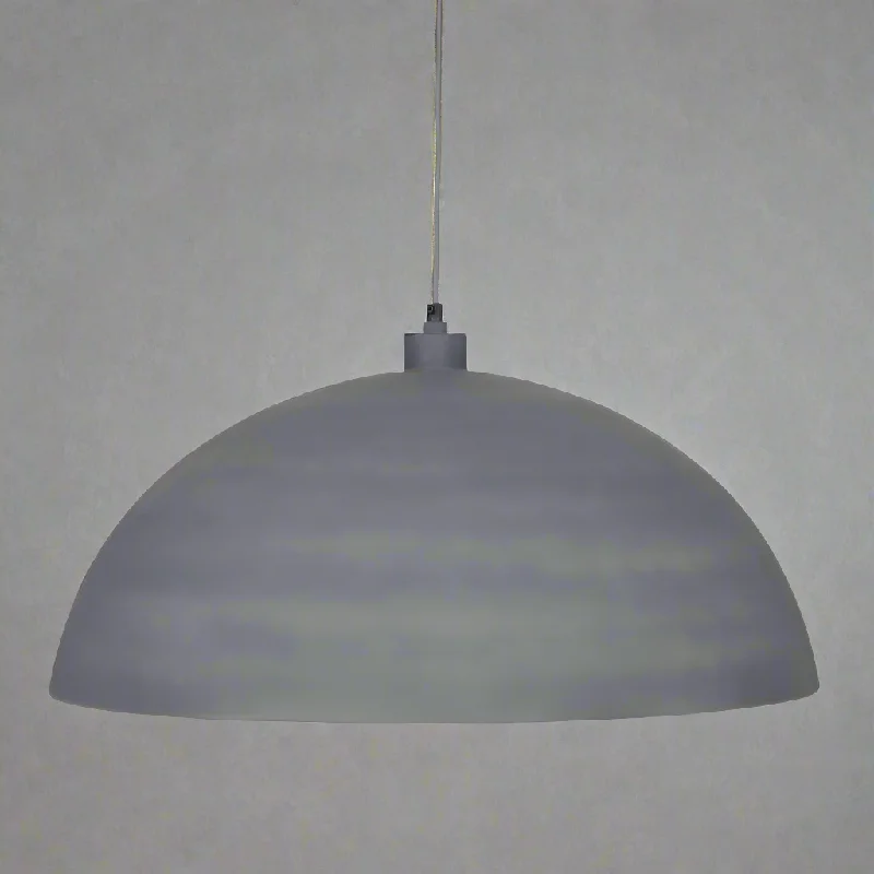 Mid - Century Modern Ceiling Lights with Simple, Sleek LinesExtra Large Matt Grey Metal Dome Pendant Mid - Century Modern Ceiling Lights with Simple, Sleek LinesExtra Large Matt Grey Metal Dome Pendant