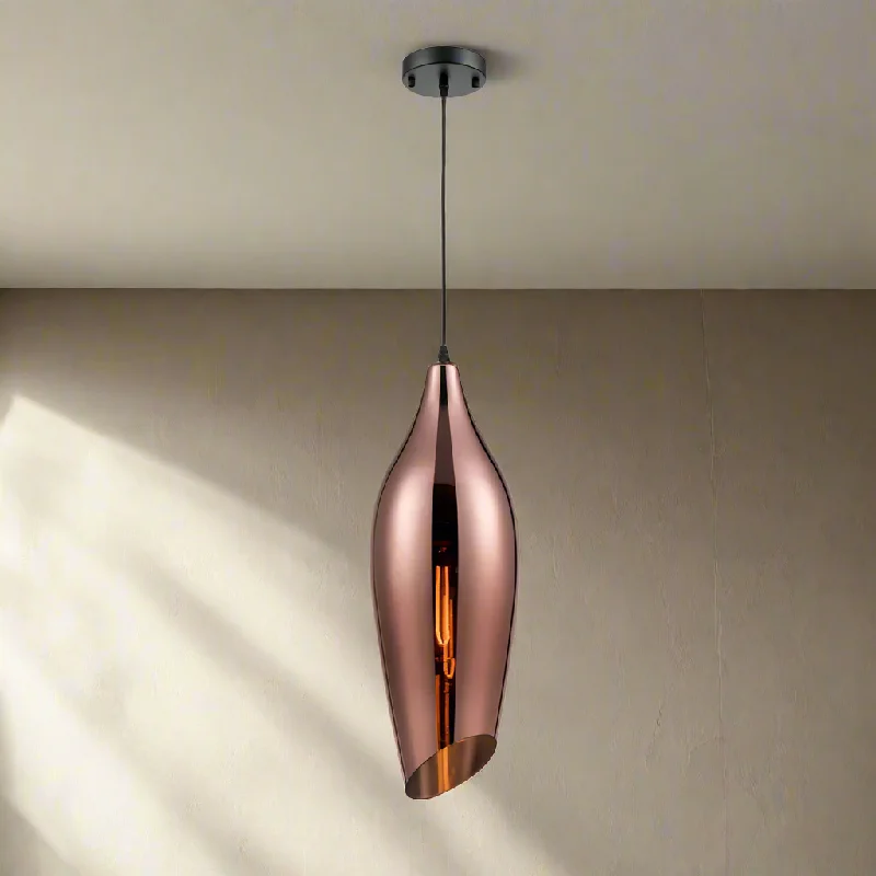 Crystal Ceiling Lights with High - Quality Swarovski CrystalsExtra Long Copper Glass Aerial Pendant 58 cm Crystal Ceiling Lights with High - Quality Swarovski CrystalsExtra Long Copper Glass Aerial Pendant 58 cm