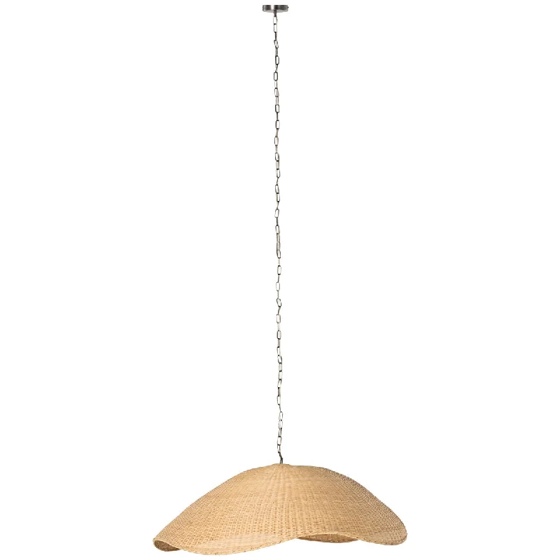 Victorian - Inspired Ceiling Lights with Ornate Crystal ChandeliersFour Hands Ryker Overscale Woven Rattan Pendant - Natural Victorian - Inspired Ceiling Lights with Ornate Crystal ChandeliersFour Hands Ryker Overscale Woven Rattan Pendant - Natural