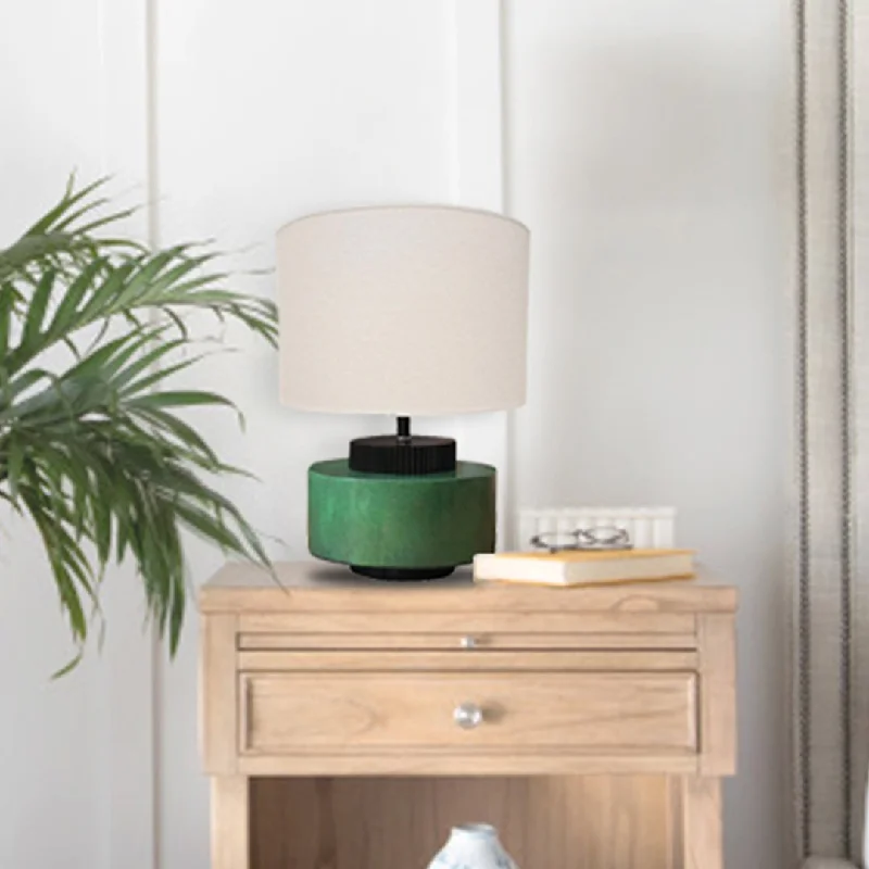wooden table lamps with natural grain for a warm and organic feelGolem