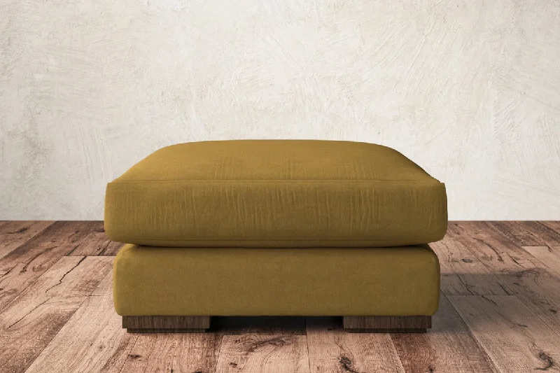 Scandinavian Style Ceiling Lights with Light Wood AccentsGuddu Medium Footstool - Recycled Cotton Ochre Scandinavian Style Ceiling Lights with Light Wood AccentsGuddu Medium Footstool - Recycled Cotton Ochre