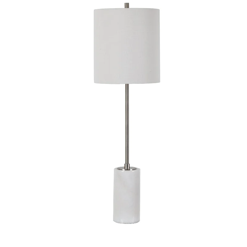 leather table lamps with a distressed texture for a rugged charmJennifer Marble & Metal Table Lamp leather table lamps with a distressed texture for a rugged charmJennifer Marble & Metal Table Lamp