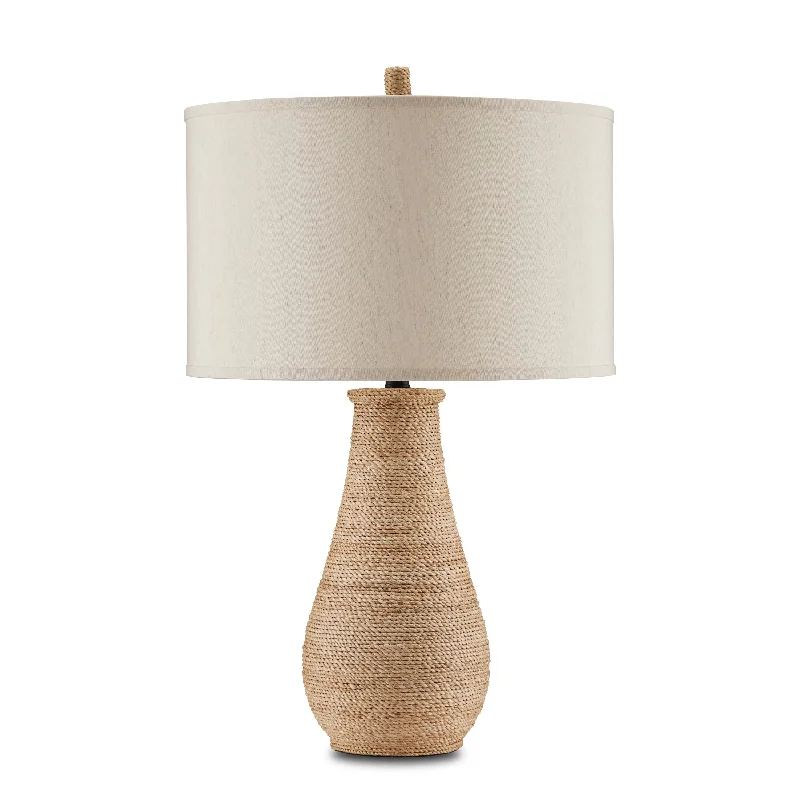 metal table lamps with a matte black finish for a sleek appearanceJoppa Rope Table Lamp