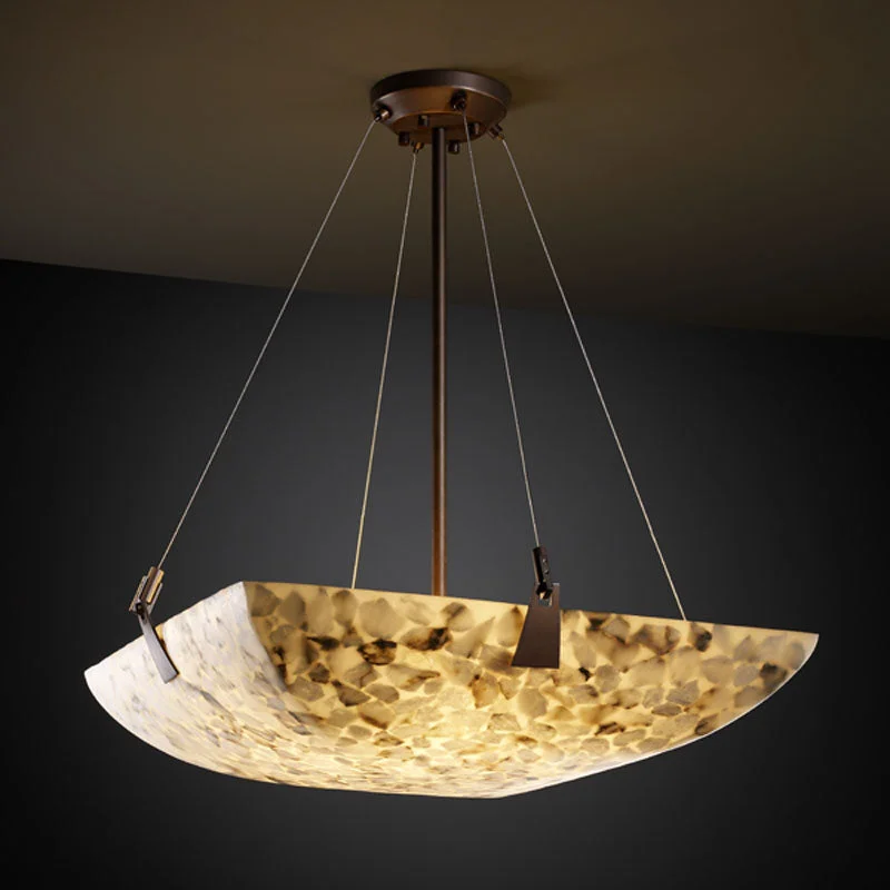 Art Nouveau Ceiling Lights with Organic, Flowing ShapesJustice Designs Alabaster Rocks! ALR-9642-25-DBRZ Pendant Light - Dark Bronze Art Nouveau Ceiling Lights with Organic, Flowing ShapesJustice Designs Alabaster Rocks! ALR-9642-25-DBRZ Pendant Light - Dark Bronze