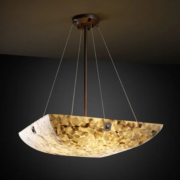 Crystal Ceiling Lights with High - Quality Swarovski CrystalsJustice Designs Alabaster Rocks! ALR-9667-25-DBRZ-F4-LED6-6000 Pendant Light - Dark Bronze Crystal Ceiling Lights with High - Quality Swarovski CrystalsJustice Designs Alabaster Rocks! ALR-9667-25-DBRZ-F4-LED6-6000 Pendant Light - Dark Bronze
