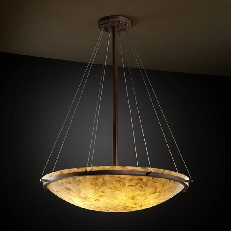 Retro Ceiling Lights Inspired by the 1950s and 1960s DesignJustice Designs Alabaster Rocks! ALR-9694-35-DBRZ Pendant Light - Dark Bronze Retro Ceiling Lights Inspired by the 1950s and 1960s DesignJustice Designs Alabaster Rocks! ALR-9694-35-DBRZ Pendant Light - Dark Bronze
