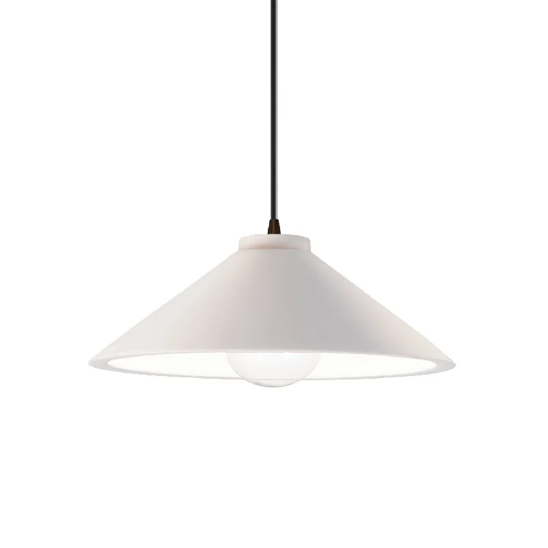 Retro Ceiling Lights Inspired by the 1950s and 1960s DesignJustice Designs Radiance CER-6240-BIS-DBRZ-BKCD Pendant Light - Bisque Retro Ceiling Lights Inspired by the 1950s and 1960s DesignJustice Designs Radiance CER-6240-BIS-DBRZ-BKCD Pendant Light - Bisque