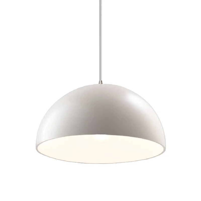 Mid - Century Modern Ceiling Lights with Simple, Sleek LinesJustice Designs Radiance CER-6250-MAT-NCKL-WTCD Pendant Light - Matte White Mid - Century Modern Ceiling Lights with Simple, Sleek LinesJustice Designs Radiance CER-6250-MAT-NCKL-WTCD Pendant Light - Matte White