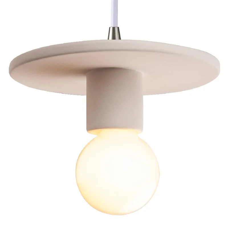 Metal Ceiling Lights in Brass, Copper, Stainless Steel, and IronJustice Designs Radiance Collection CER-6320-BIS-NCKL-WTCD Pendant Light - Bisque Metal Ceiling Lights in Brass, Copper, Stainless Steel, and IronJustice Designs Radiance Collection CER-6320-BIS-NCKL-WTCD Pendant Light - Bisque