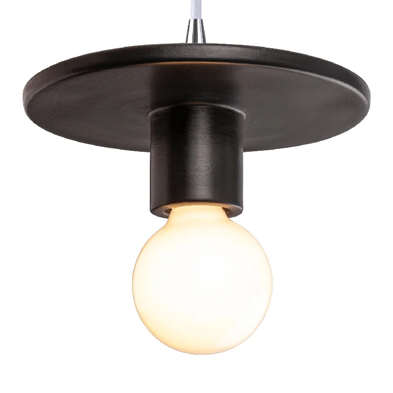 Contemporary Ceiling Lights with Unique, Abstract ShapesJustice Designs Radiance Collection CER-6320-CRB-CROM-WTCD Pendant Light - Carbon - Matte Black Contemporary Ceiling Lights with Unique, Abstract ShapesJustice Designs Radiance Collection CER-6320-CRB-CROM-WTCD Pendant Light - Carbon - Matte Black