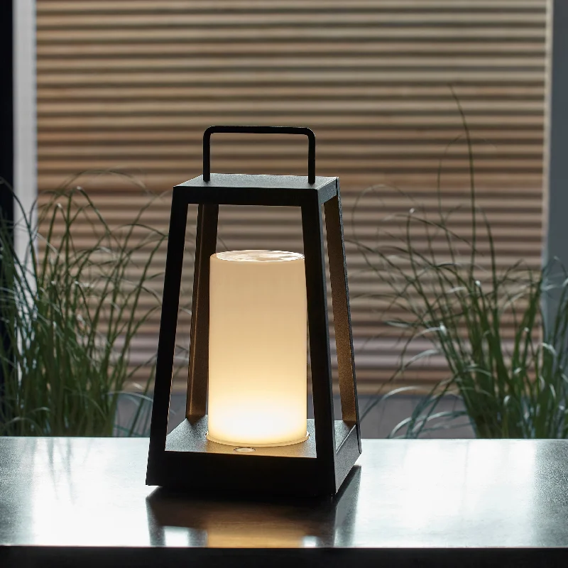 crystal table lamps with dazzling prisms for a glamorous effectCandlewick 1Lt Outdoor Table Lamp In Matt Black & White Pc Finish crystal table lamps with dazzling prisms for a glamorous effectCandlewick 1Lt Outdoor Table Lamp In Matt Black & White Pc Finish