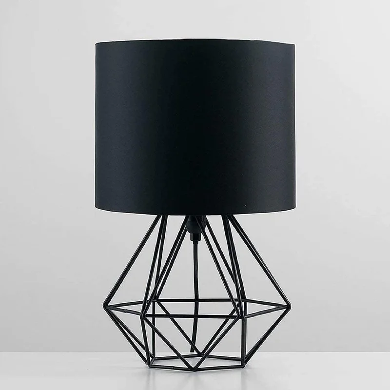 rustic farmhouse table lamps for cozy kitchensLampshades-HG-418