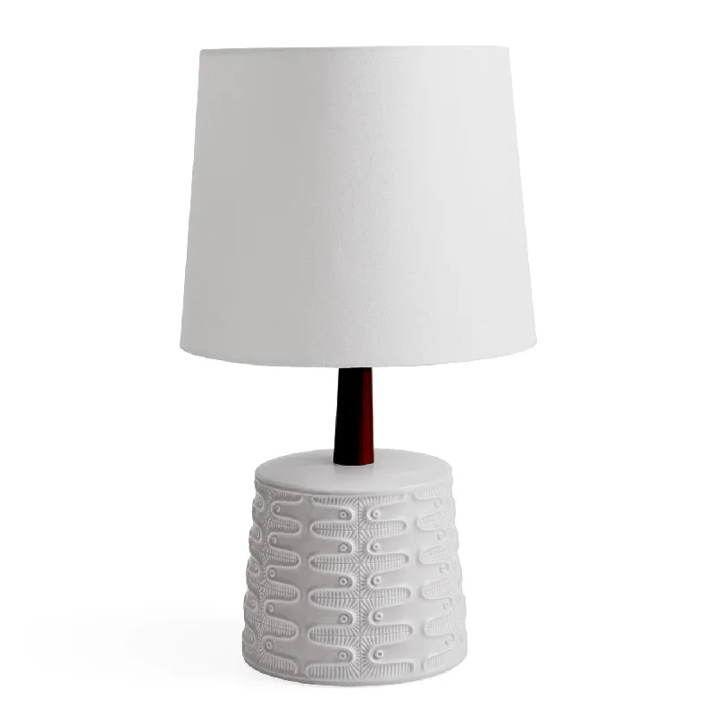modern minimalist table lamps for contemporary living roomsLoop Tiled Table Lamp