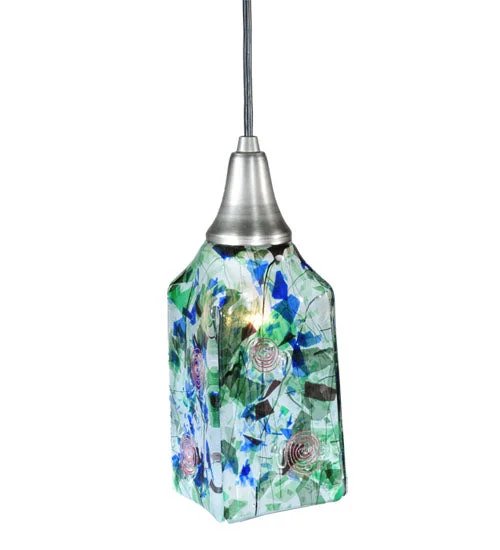 Art Nouveau Ceiling Lights with Organic, Flowing ShapesOne Light Mini Pendant