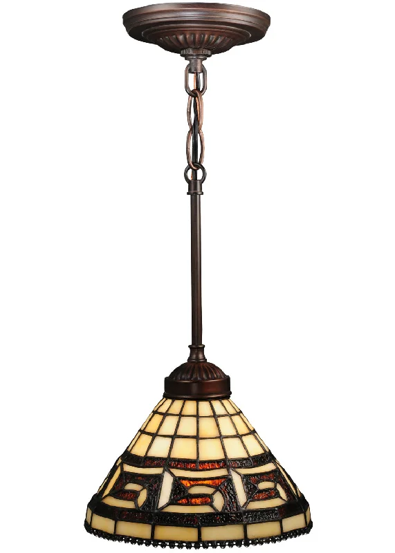 Glass Ceiling Lights with Frosted, Colored, or Etched GlassOne Light Mini Pendant