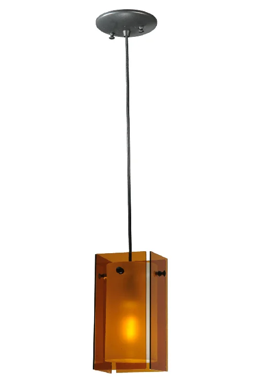 Contemporary Ceiling Lights with Unique, Abstract ShapesOne Light Mini Pendant
